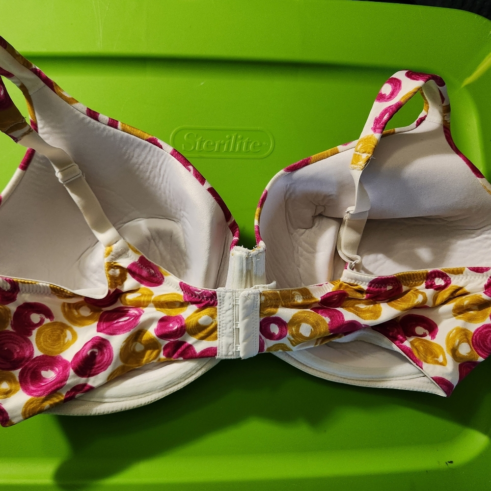 Colorful Patterned Bra - Picture 4 of 6